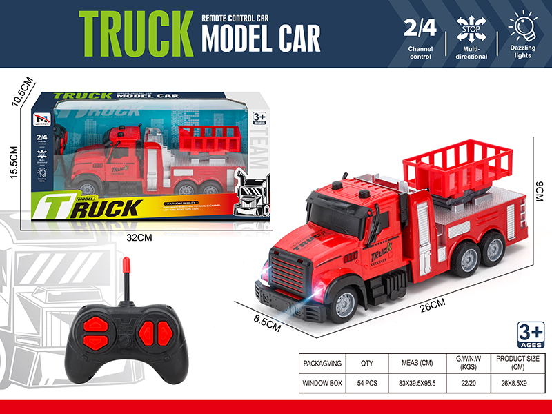 4-Channel Remote Control Fire Engine