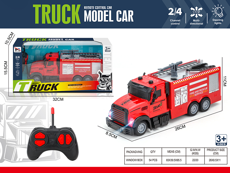 4-Channel Remote Control Fire Engine