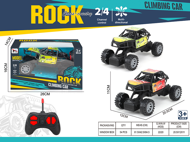 4-Channel Remote Control Climbing Car