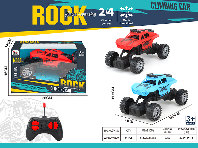 4-Channel Remote Control Climbing Car