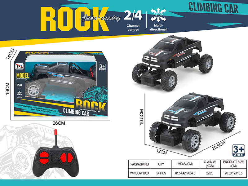 4-Channel Remote Control Climbing Car