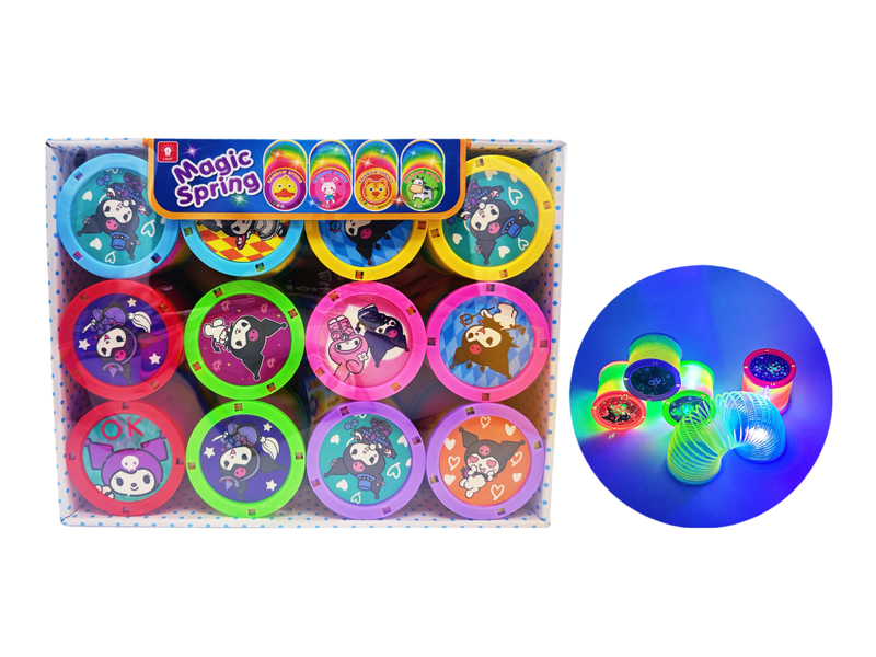 Kuromi Rainbow Circle With Light 12PCS