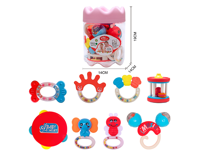 Baby Rattles 8pcs