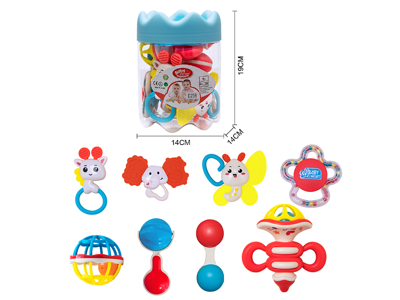 Baby Rattles 8pcs