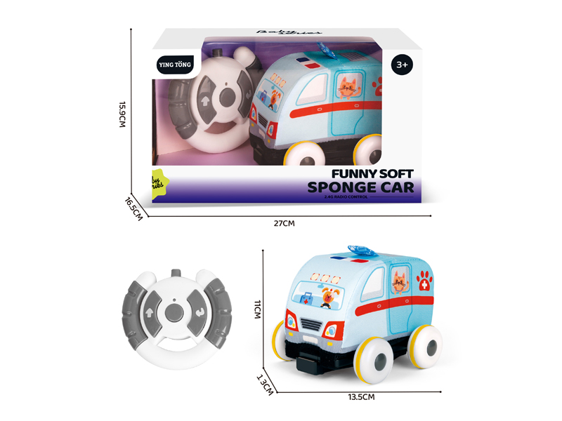 2.4G R/C 2CH Plush Ambulance