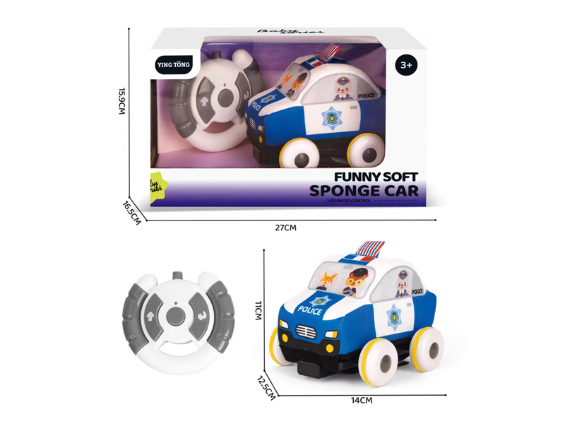 2.4G R/C 2CH Plush Police Car