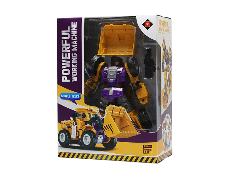 Shovel Truck Transformation Robot Toys