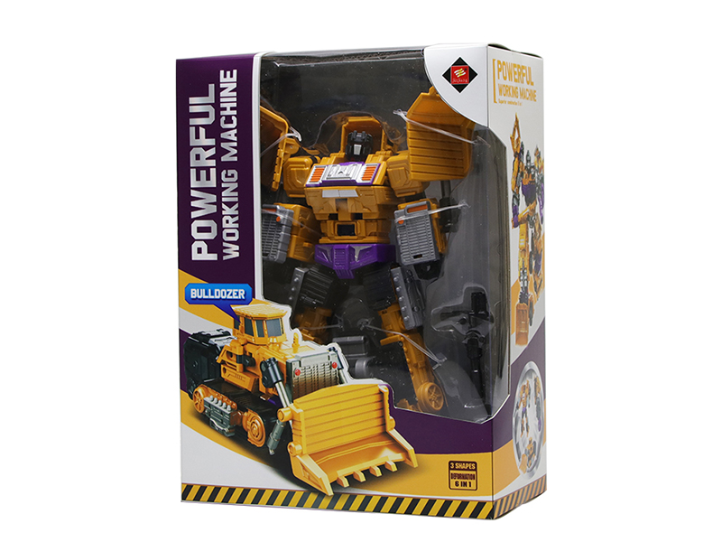 Bulldozer Transformation Robot Toys