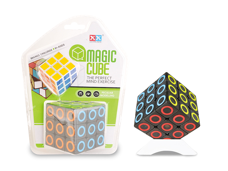 Transparent Magic Cube Toy Set