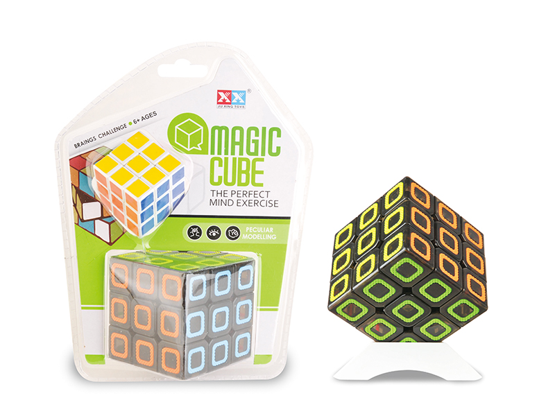 Transparent Magic Cube Toy Set