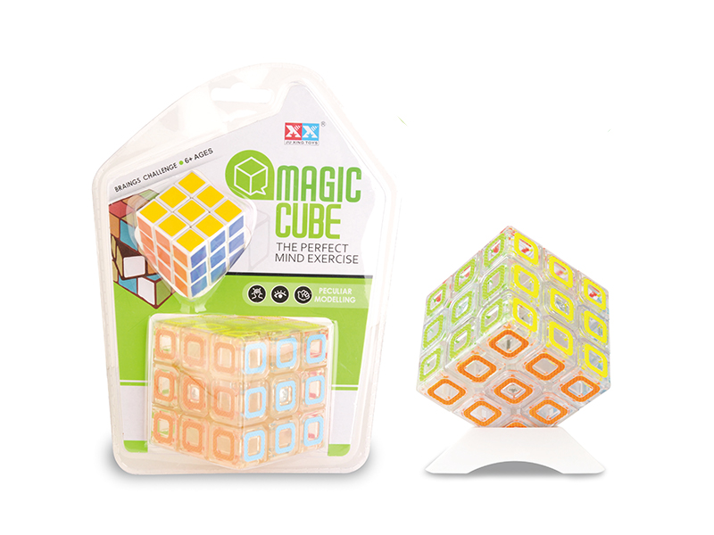 Transparent Magic Cube Toy Set