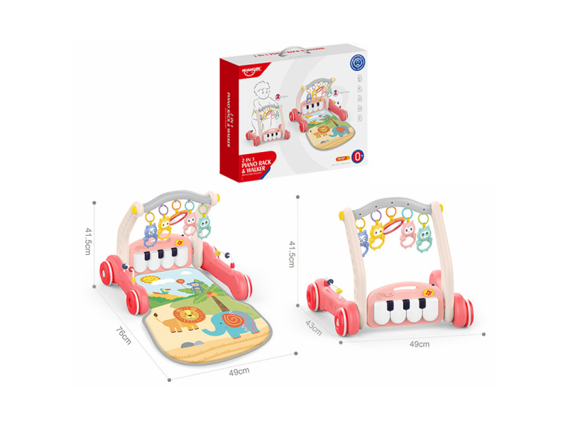 2-In-1 Pedal Piano Toy