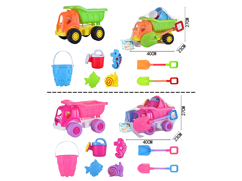 Beach Toys Truck Set 8pcs