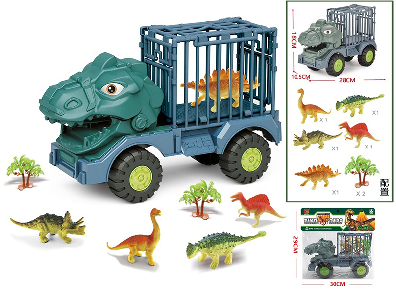 Slide Dinosaur Truck Set