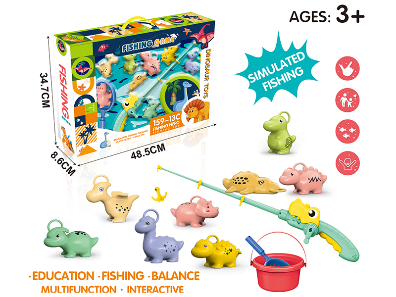 Dinosaur Fishing Game