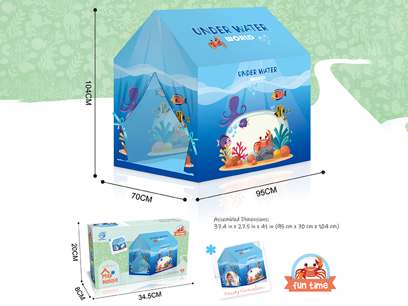 Blue Underwater World Tent