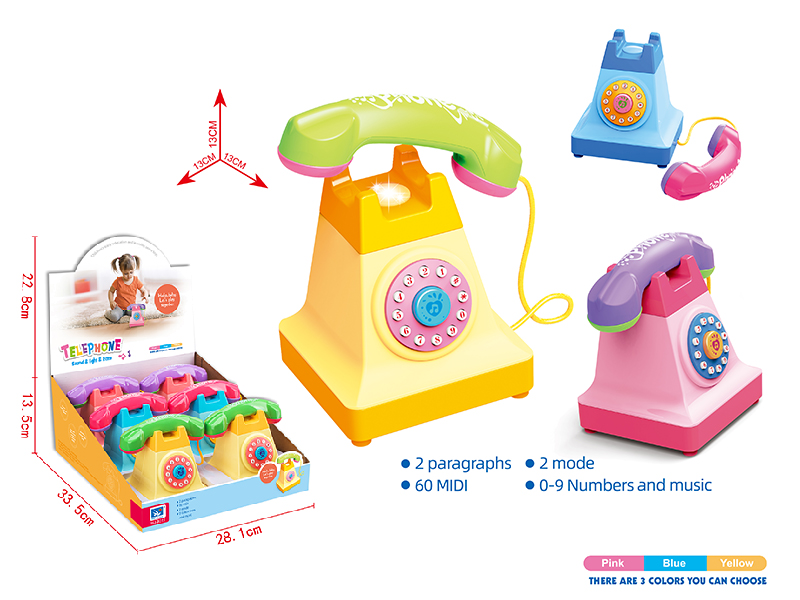 Retro Telephone 6pcs