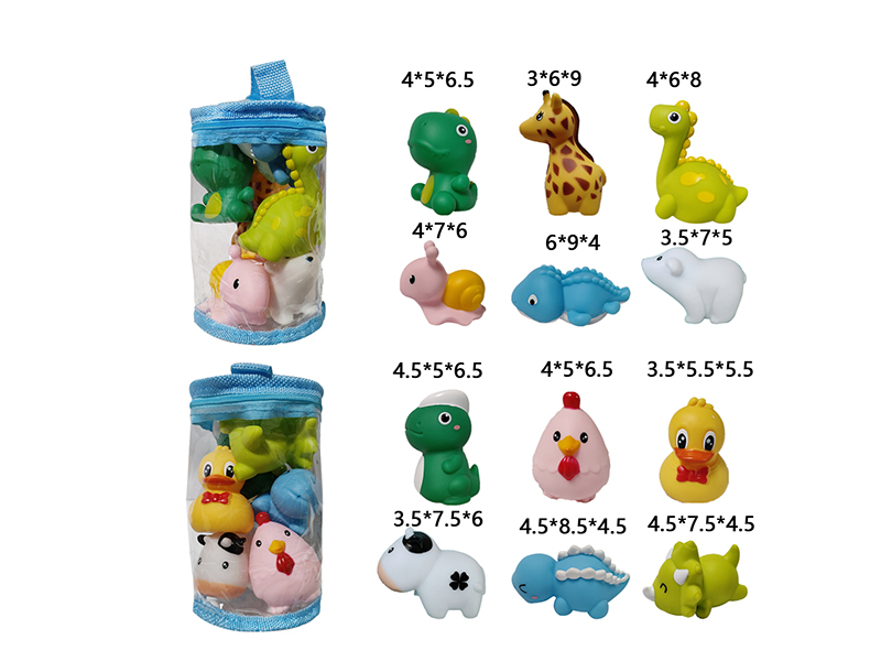 Animals Bath Toys 6pcs