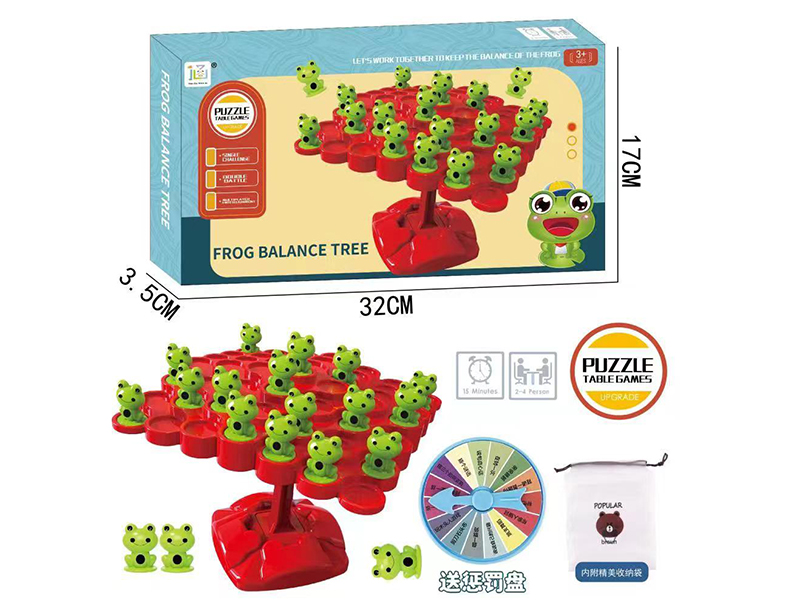 Frog Balance Tree Board Game