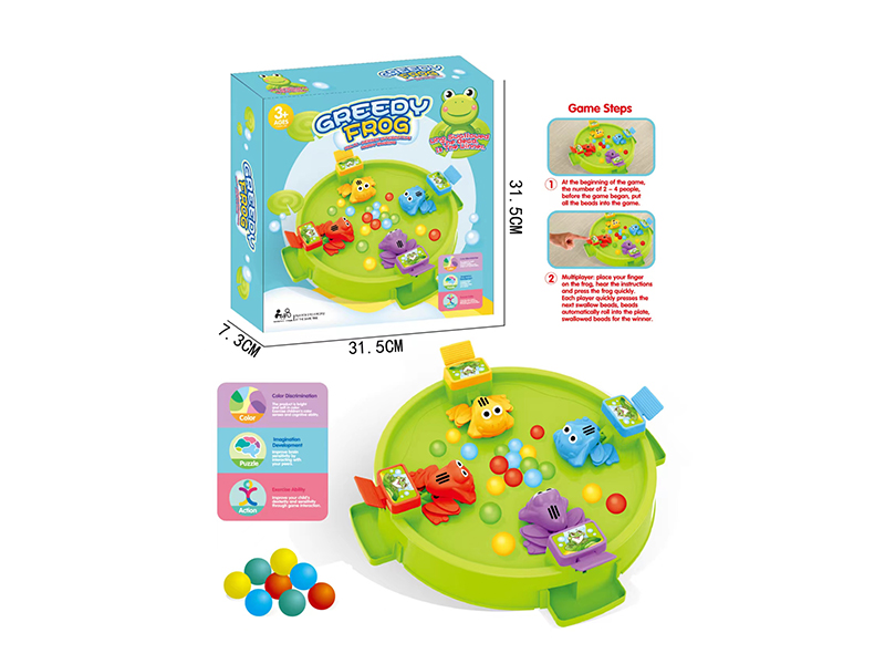 Crazzy Frog Eating Beads Board Game