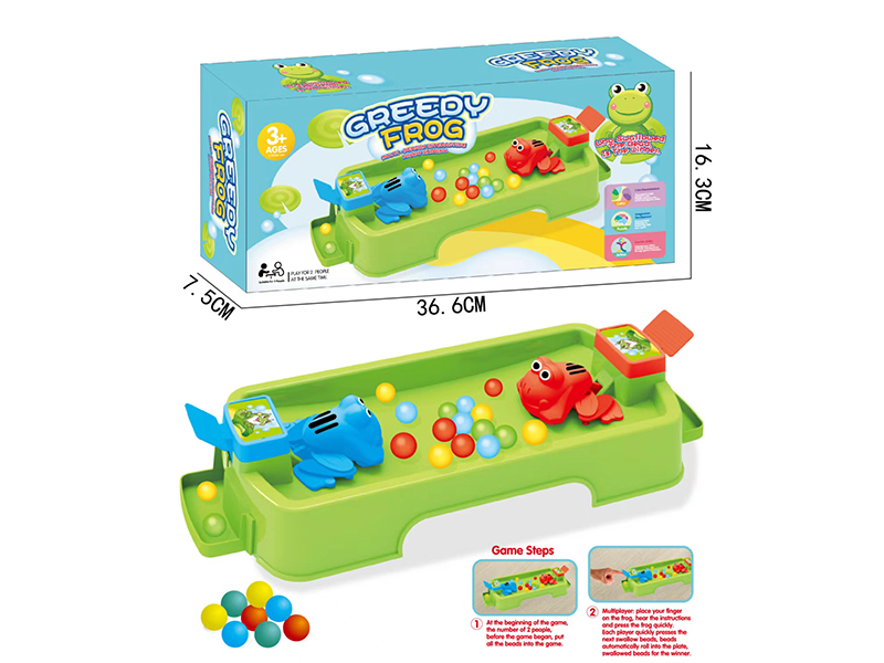 Crazzy Frog Eating Beads Board Game