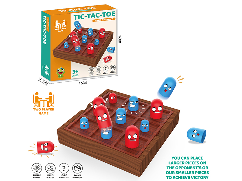 Tic-Tac-Toc Puzzle Board Game