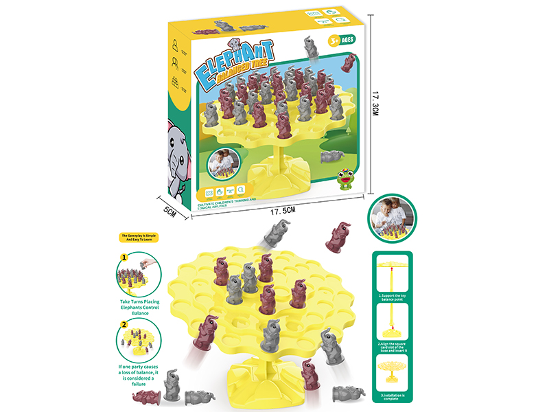 Elephant Balanced Tree Board Game