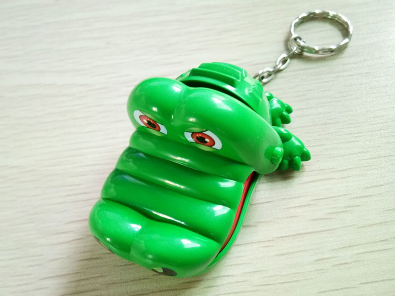 Mini Crocodile Bite Hand Toy With Keychain