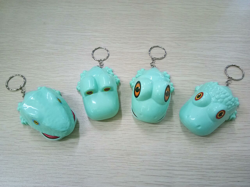 Mini Frog Bite Hand Toy With Keychain