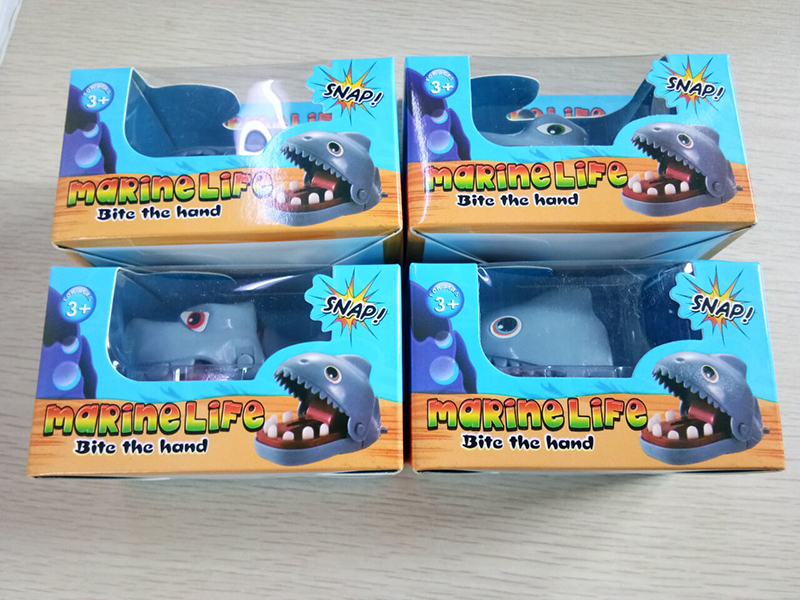 Mini Shark Bite Hand Toy With Keychain