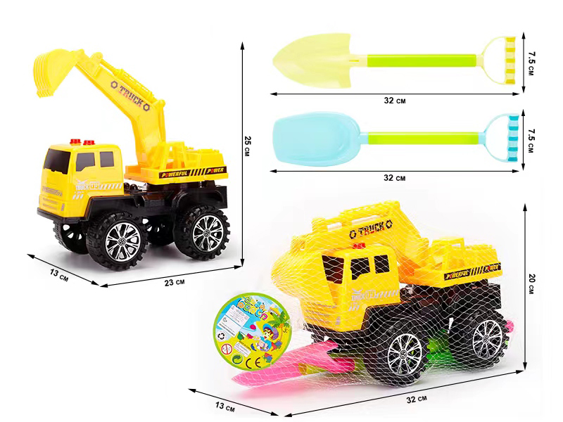 Friction Engineering Truck Sand Shovel Set Set