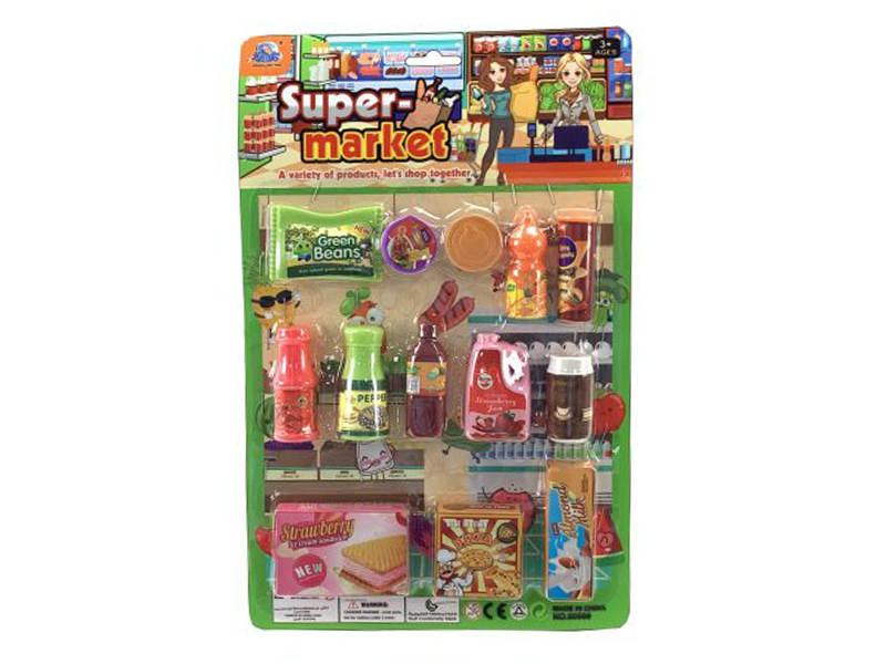 Supermarket Shopping Play Set