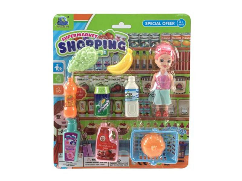 Supermarket Shopping Play Set