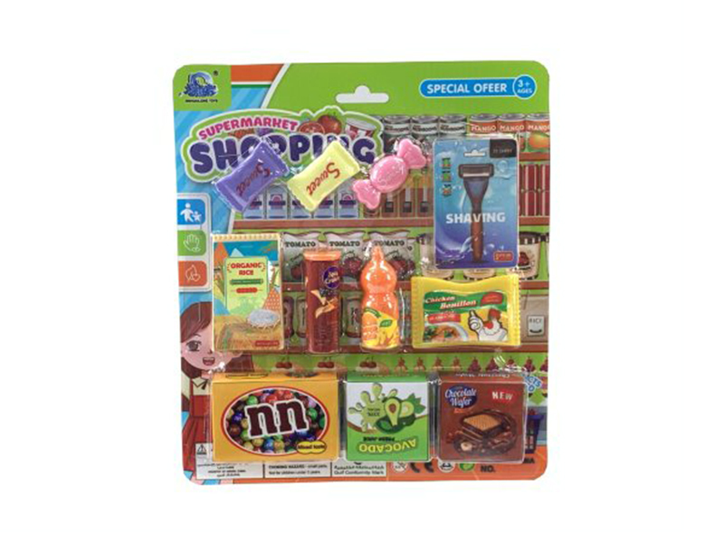 Supermarket Shopping Play Set