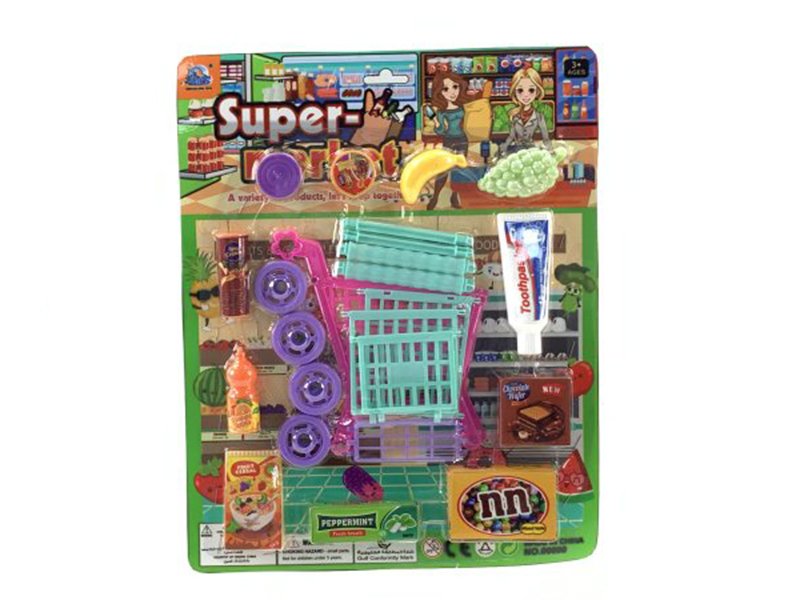 Supermarket Shopping Play Set