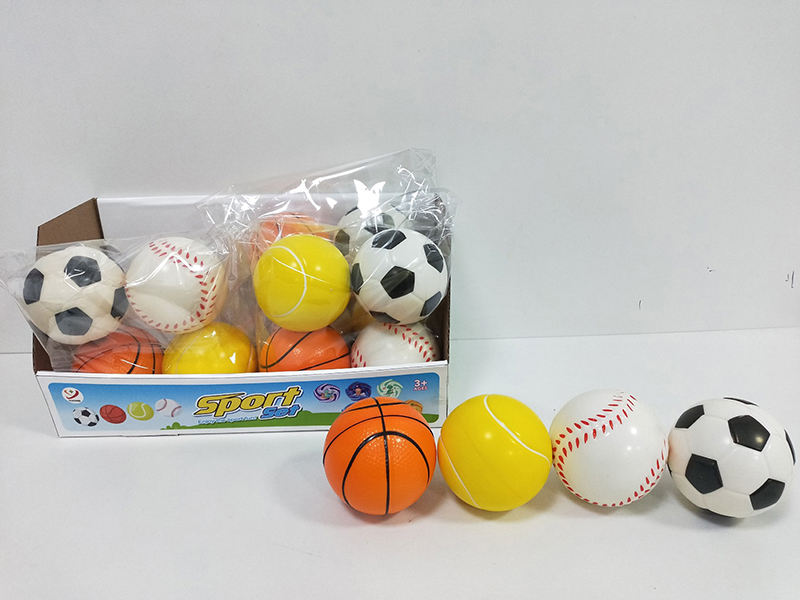 10cm PU Balls 4pcs/Bag(4 Bags/Display Box)