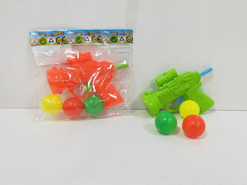 Ping-Pong Ball Gun With 3pcs 2.8cm Balls