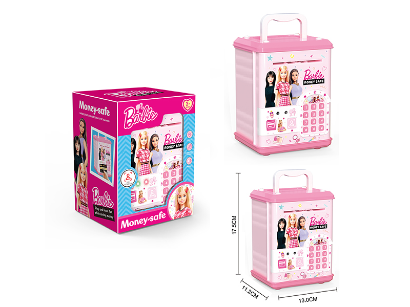 Face Recognition Piggy Bank With Swipe Card Function(Barbie)