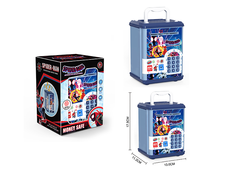 Face Recognition Piggy Bank With Swipe Card Function(Spider-Man)