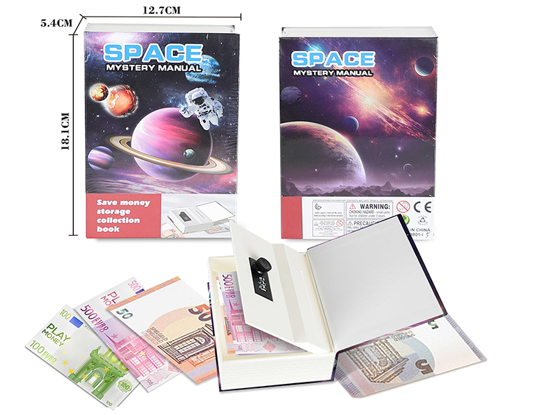 Astronaut Piggy Bank Book