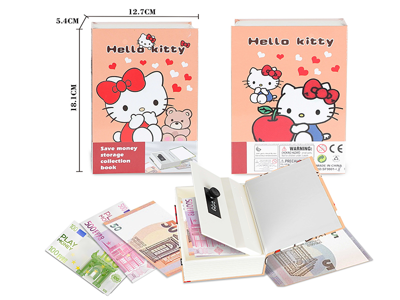 Hello Kitty Piggy Bank Book