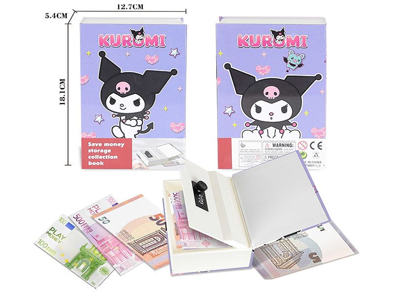 Kuromi Piggy Bank Book