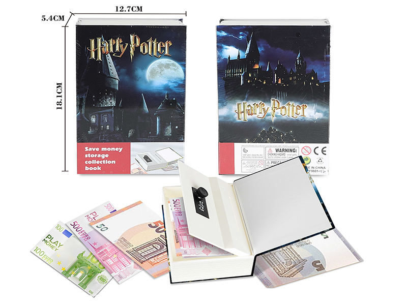 Harry Potter Piggy Bank Book