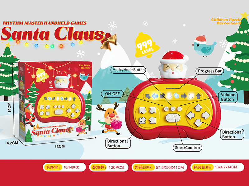 Rhythm Master Handheld Games - Santa Claus