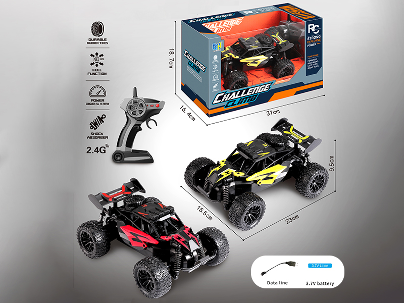 1:18 2.4G Remote Control High Speed Off-Road Vehicle(Included Batteries)