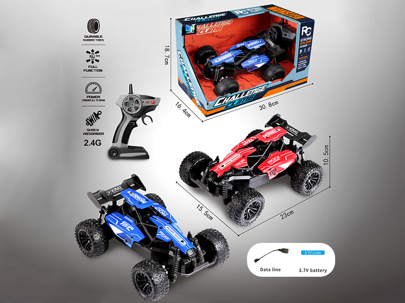 1:18 2.4G Remote Control High Speed Off-Road Vehicle(Included Batteries)