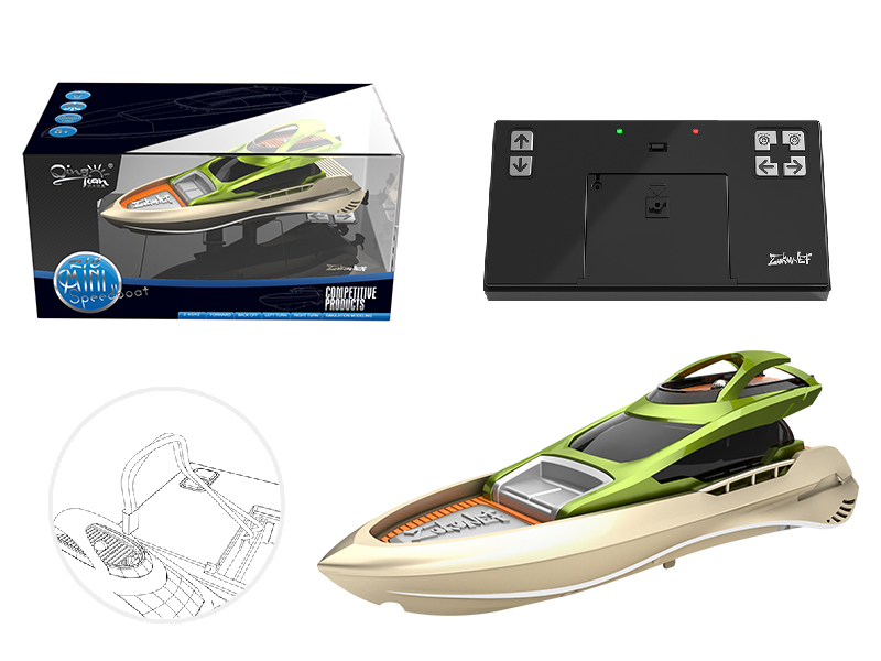 2.4G Mini Remote Control Speedboat