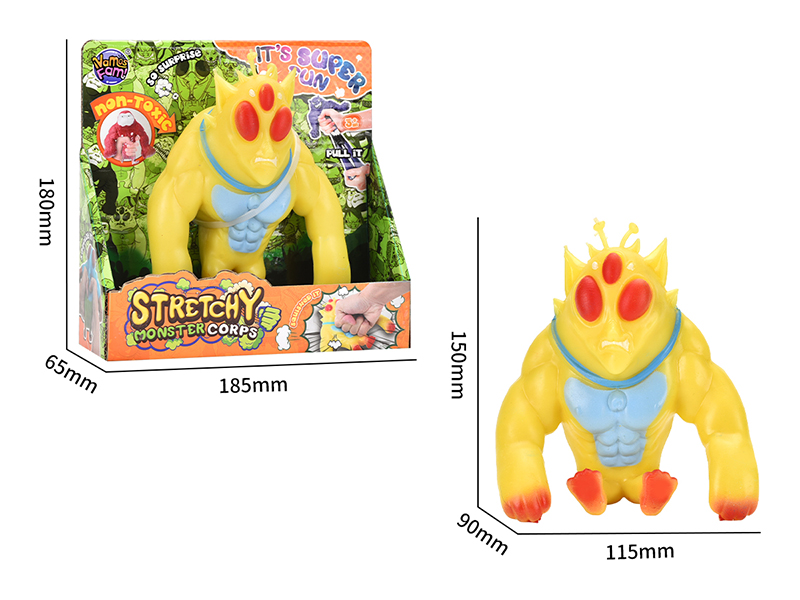 Stretchy Monster Corps Decompression Toy 1PCS