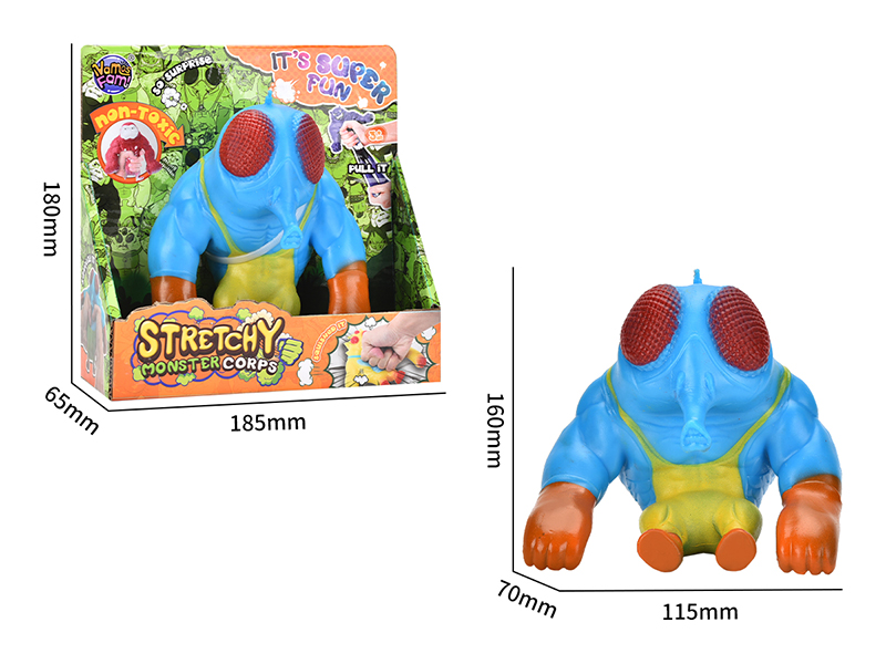 Stretchy Monster Corps Decompression Toy 1PCS