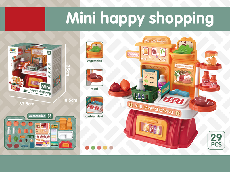 Shopping Supermarket Counter 29PCS